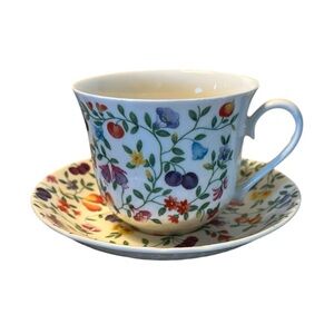 Elegance 1996 Fine Bone China Made in England Cup & Saucer